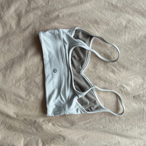 Lululemon Sports Bra White Size 4 - Picture 2 of 2